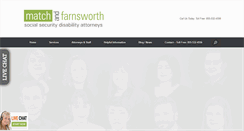 Desktop Screenshot of matchfarnsworth.com